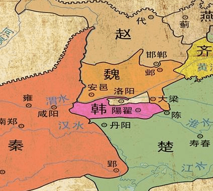 战国七雄各国人口_战国七雄地图(2)