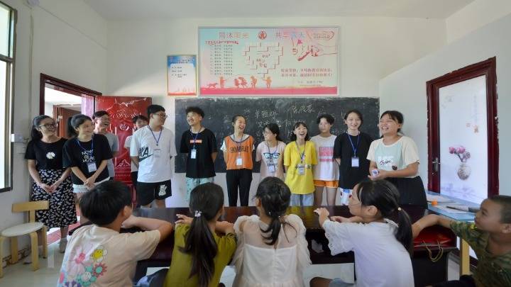 支教|湖南衡东：村里来了大学生支教队