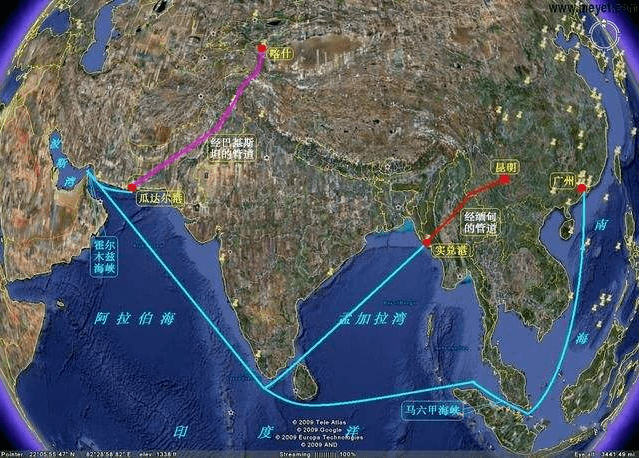 全球10大海峡,有一个在中国