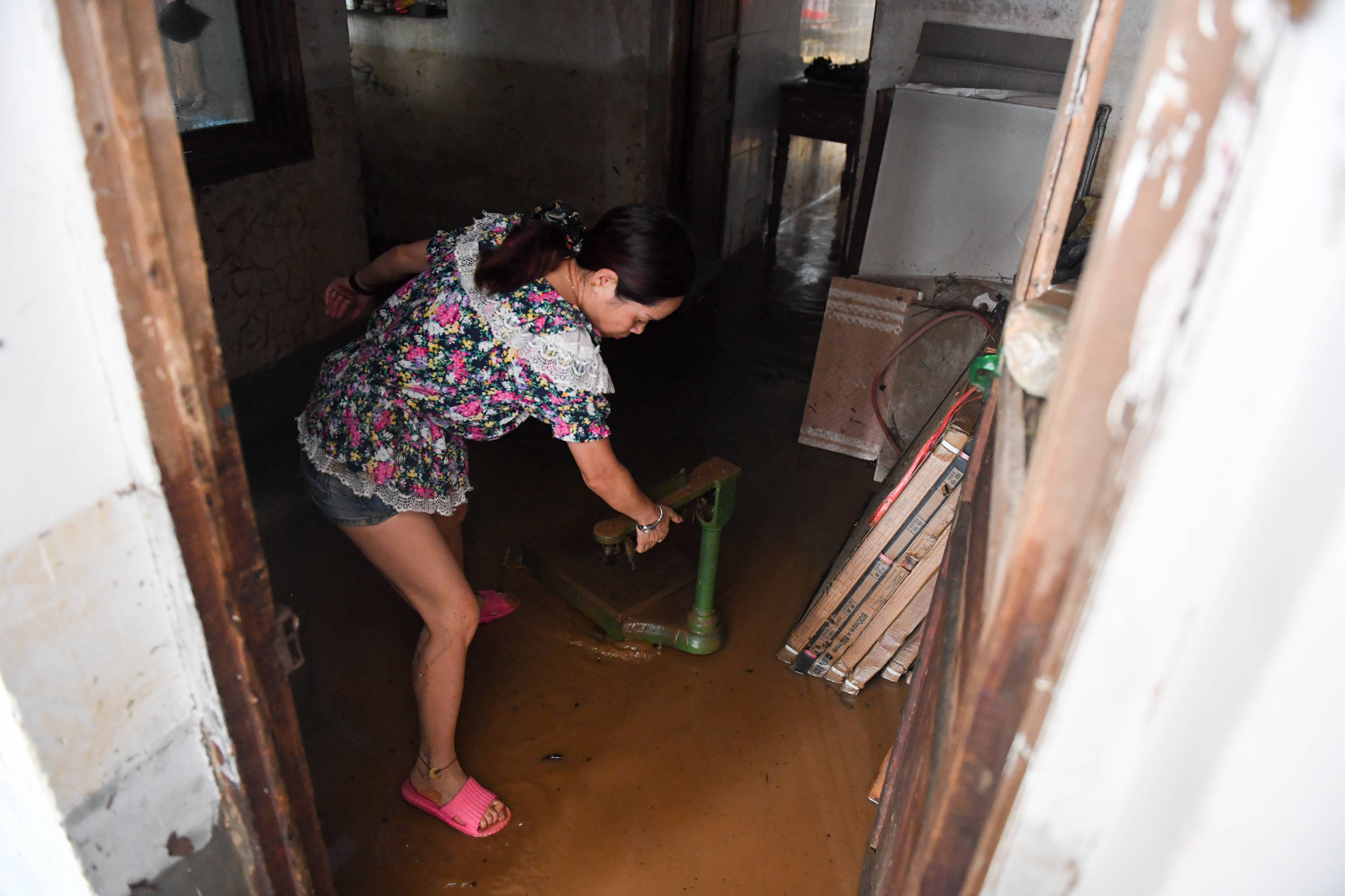 石坳|强降雨致湖南岳阳平江部分乡镇受灾