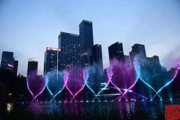 沈阳市中心这个公园有音乐喷泉啦!