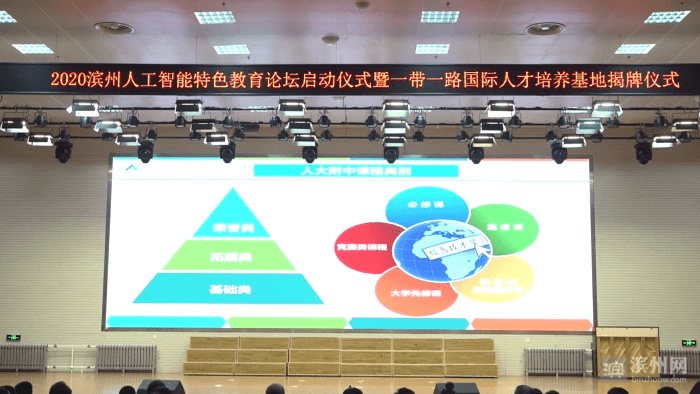 滨州|关乎教育 滨州两特色项目在高新高级中学揭牌启动