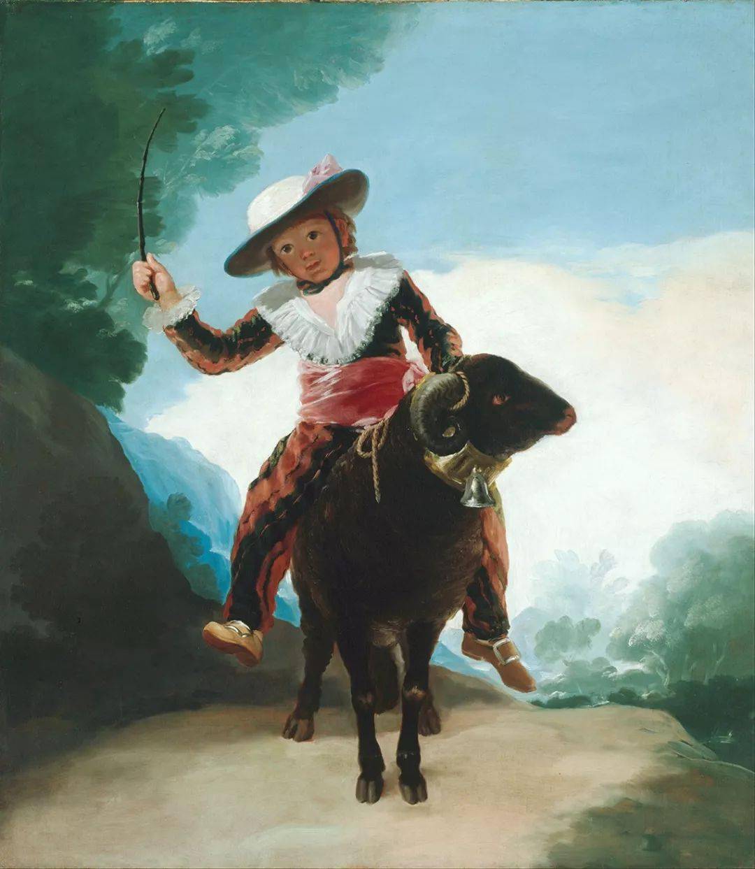 托马斯·庚斯博罗《蓝衣少年》,1770年