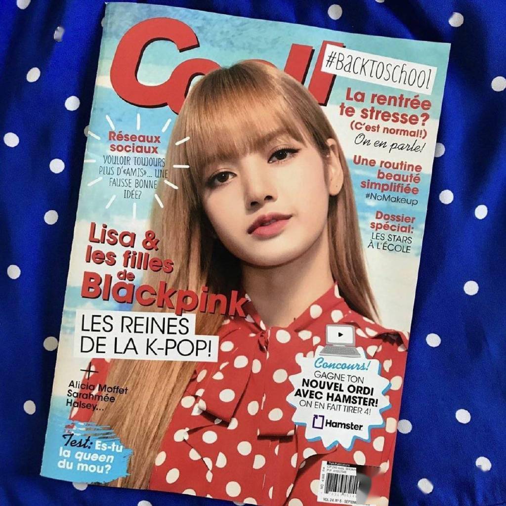 LISA登上《Cool! Magazine 》9月刊封面杂志人物！