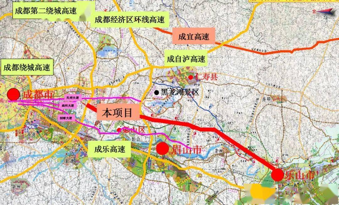 规划(2019—2035年)》18个重点地级城市绕城高速公路环线之一,是德阳