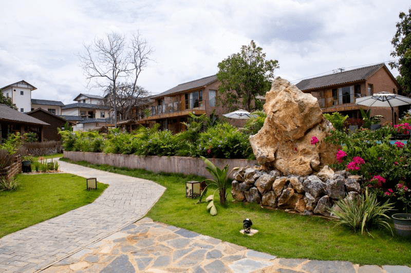 崇左市江州区:卜花村乡村旅游不差电