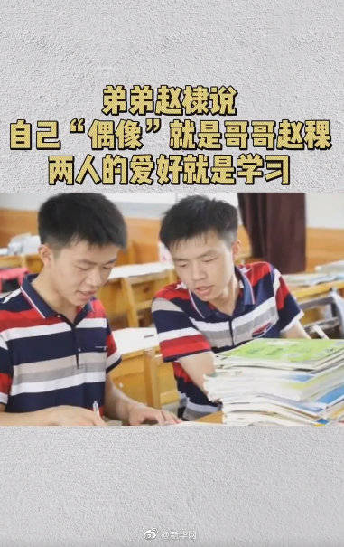 双胞胎|双胞胎兄弟一个上清华一个上北大