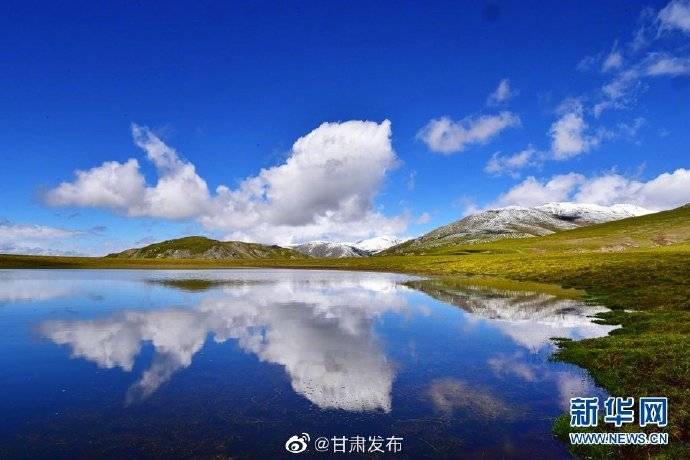 夏秋冬|甘肃肃南迎秋雪 夏秋冬三季景色“同框”