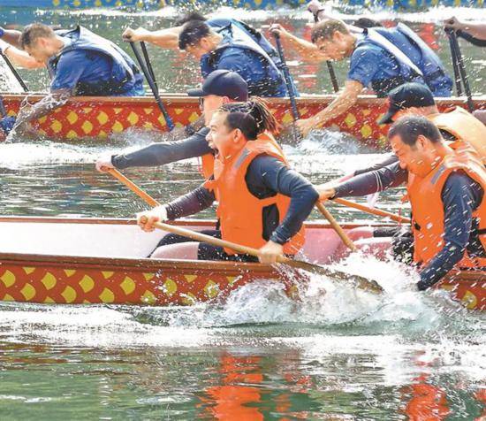 选手|2020年大沙河生态长廊龙舟邀请赛举行
