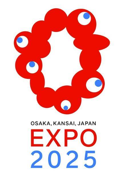 日本大阪世博会会徽公布网民表示看上去很诡异_网友