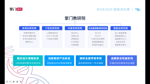 智选|掌门教育亮相2020超级进化者大会 “智选”强实力教研创变在线教育发展