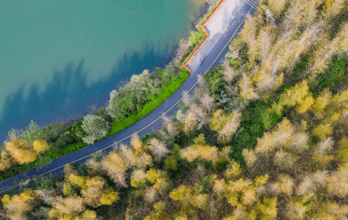 打卡"一号公路"溧阳小网红,天目湖环湖骑行