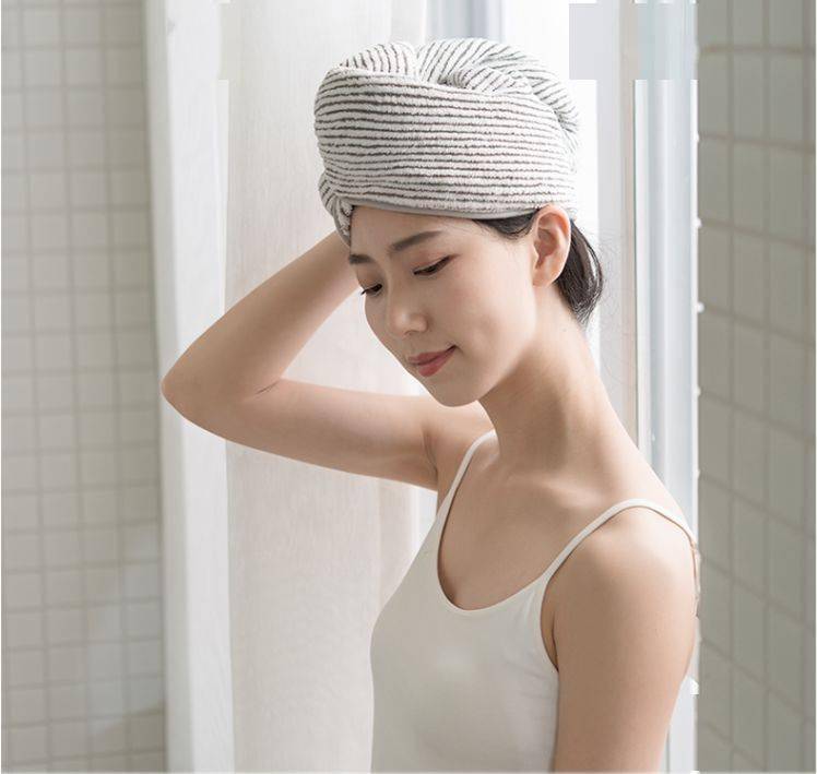 发丝|?日式神级干发帽, 5分钟告别头发湿哒哒!不伤发丝、不掉毛 ,人手必备!