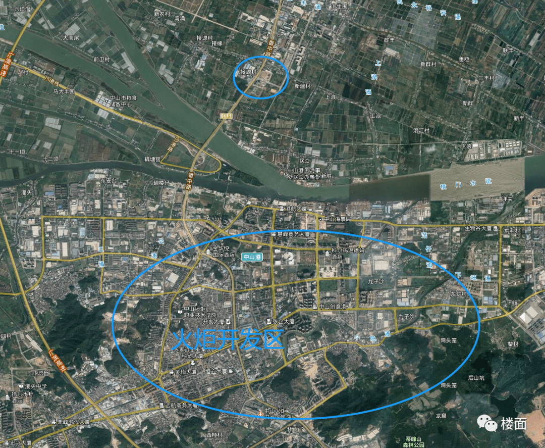 中山市镇区经济总量_中山市镇区分布图(3)