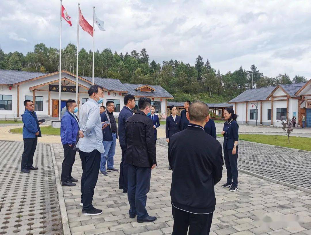 区委副书记,区长金广丹,政府副区长刘丽华,林业局副局长王红,区文体