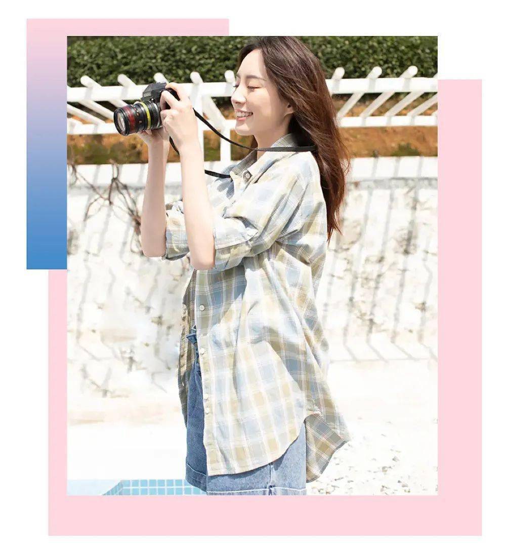 衬衫|为什么明星都爱格子衫?一衣多穿,从夏穿到冬,让你美出新高度!