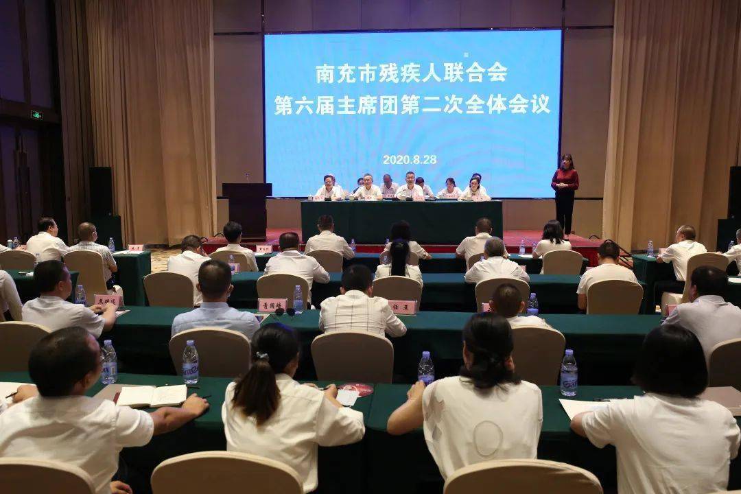 市政府副市长沈一凡,市残联党组书记张邦刚,党组成员,副理事长向健
