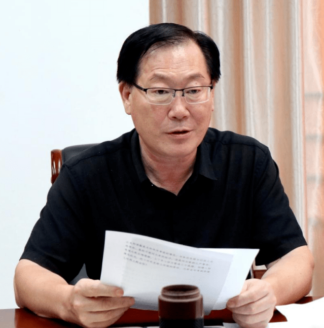 鹤壁市人防办党组书记主任张涛与支部书记谈心谈话