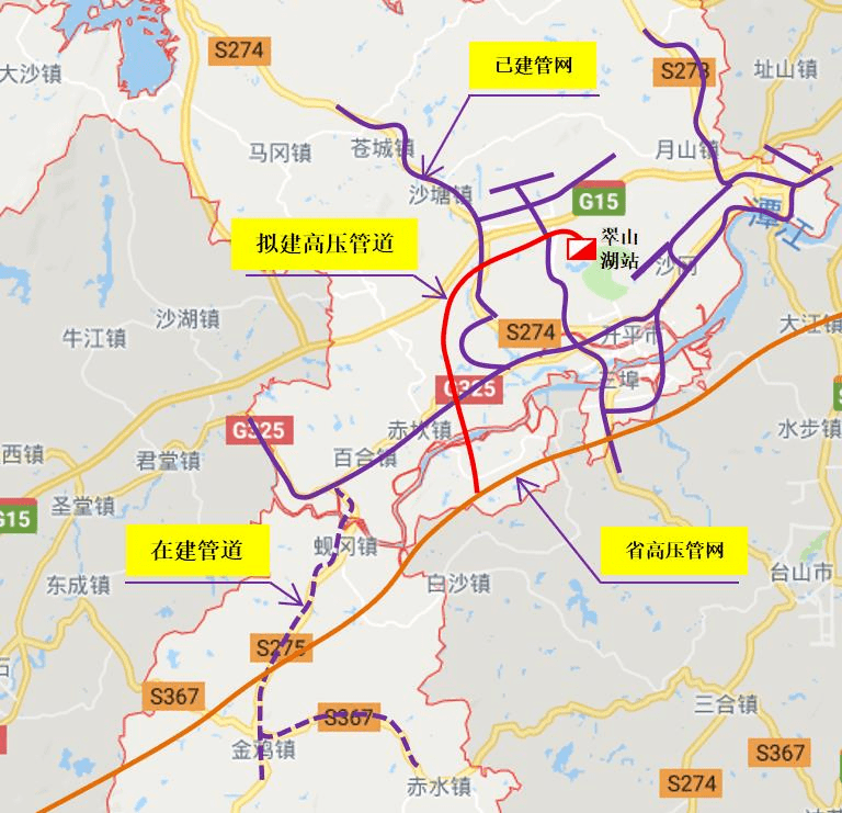 s275省道中压燃气管道项目投产后进一步优化蚬冈镇,金鸡镇,赤水镇产业