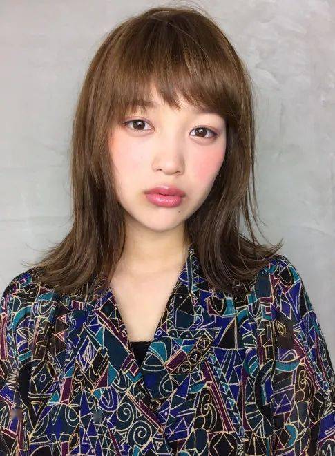 今年秋天,最撩汉的15款日系中长发!最美不过中长发!