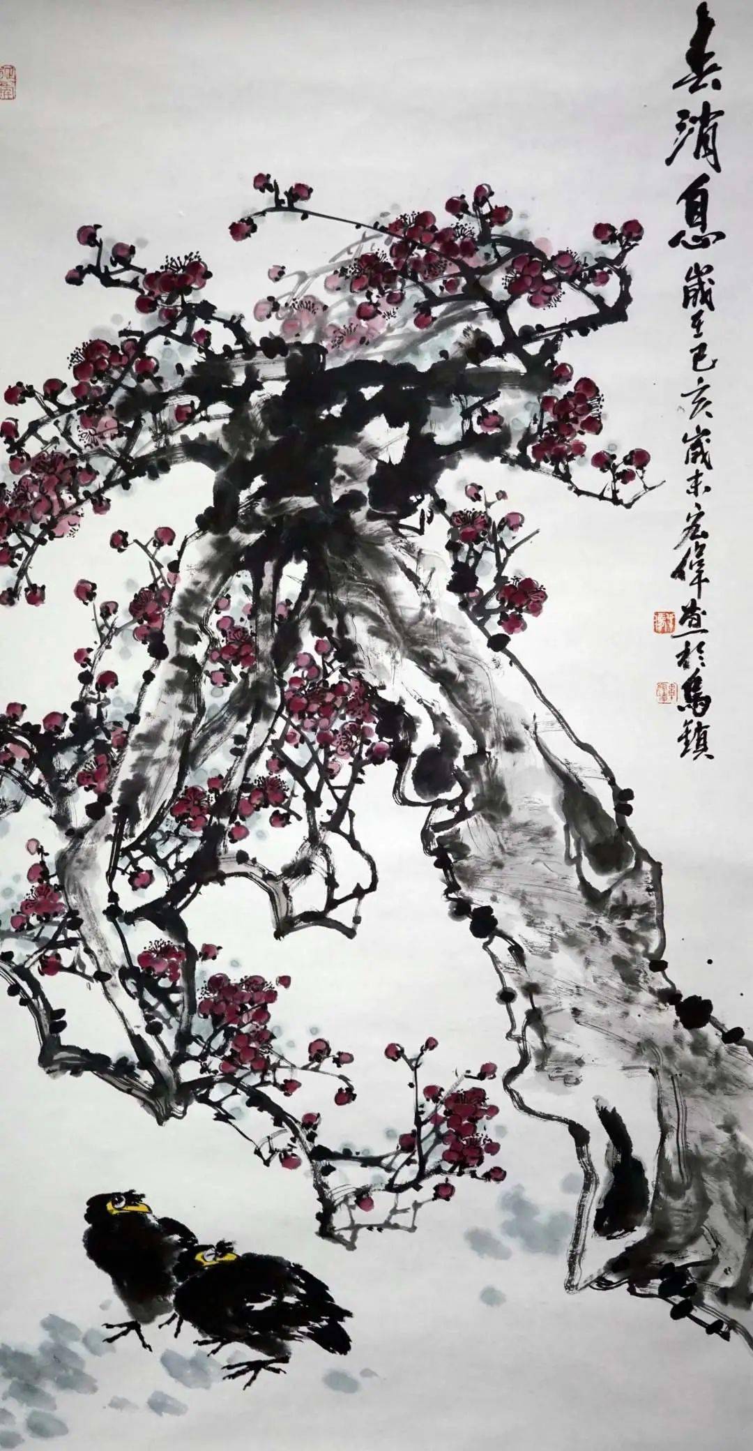 一路梅花时时美超山看展处处香中国当代名家画梅作品邀请展即将启幕