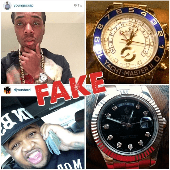 劳力士|到底有多少Rapper带假表?