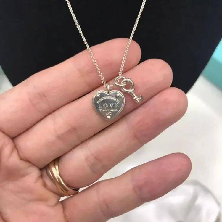 Tiffany|?叩开爱情之门的密钥--蒂芙尼爱心钥匙项链