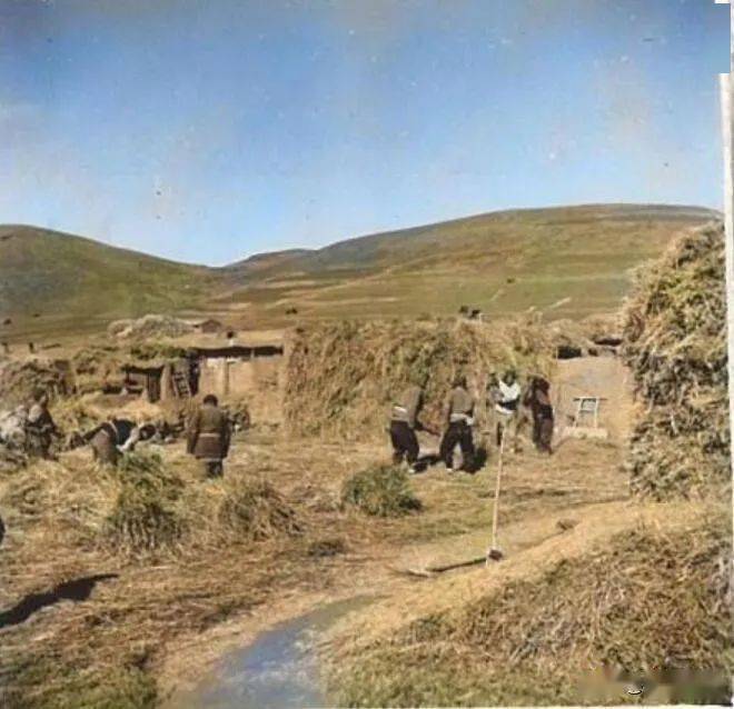 1939年河北张家口张北县老照片一起看看当时张北人的市井生活