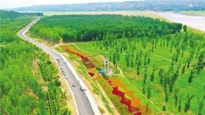 黄河生态廊道水系治理工程