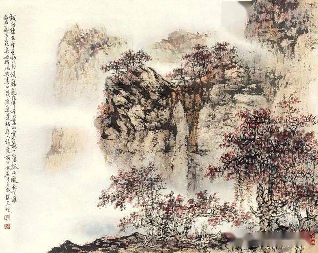 山水画大家胡念祖,朦胧看世界,意象写山河,厉害