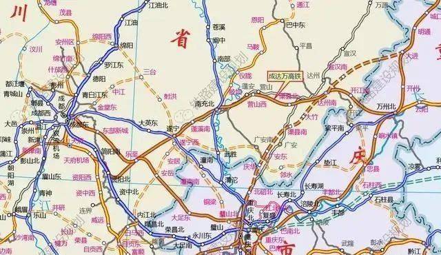 阆中又一次无缘成达万高铁!不过,先别失望