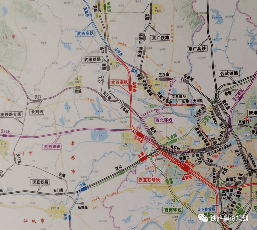 重大调整沿江高铁规划引入天河机场武汉枢纽直通线改线