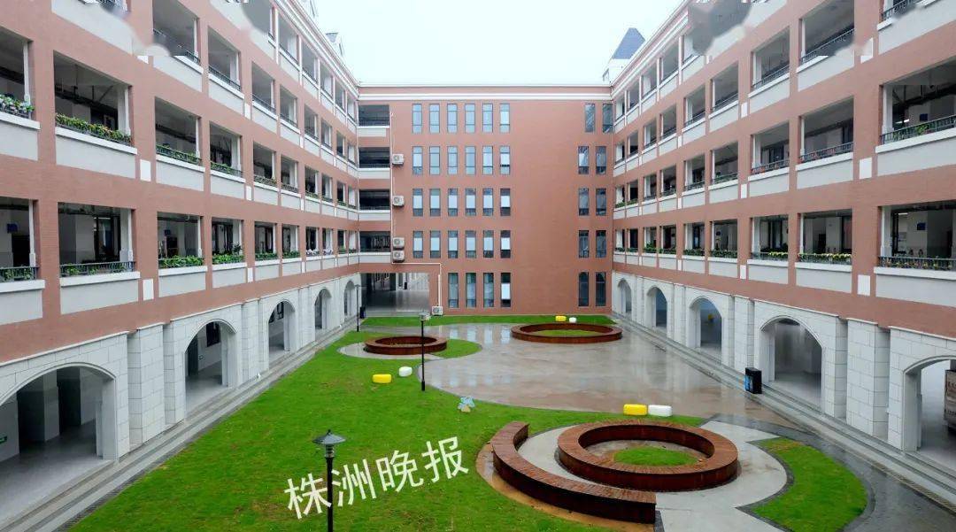 株洲市二中附小新校区启用校园有多美这组图片带你逛一圈