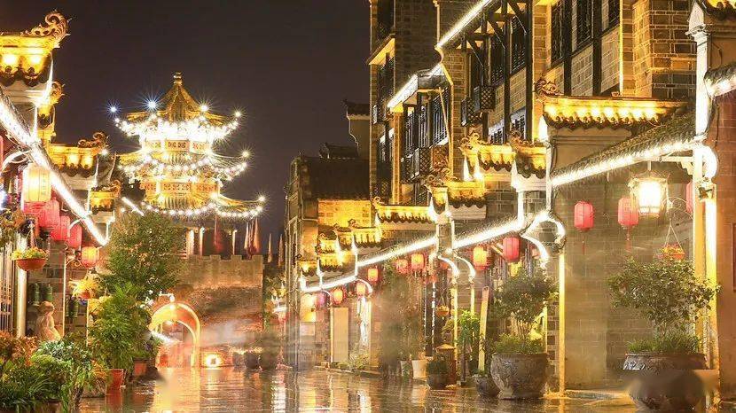 美图!丨石泉古城夜色撩人