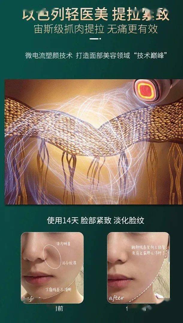 美容|以色列美容仪太牛！千万红人都用它提拉、导入、清洁，还有18K真金护理头