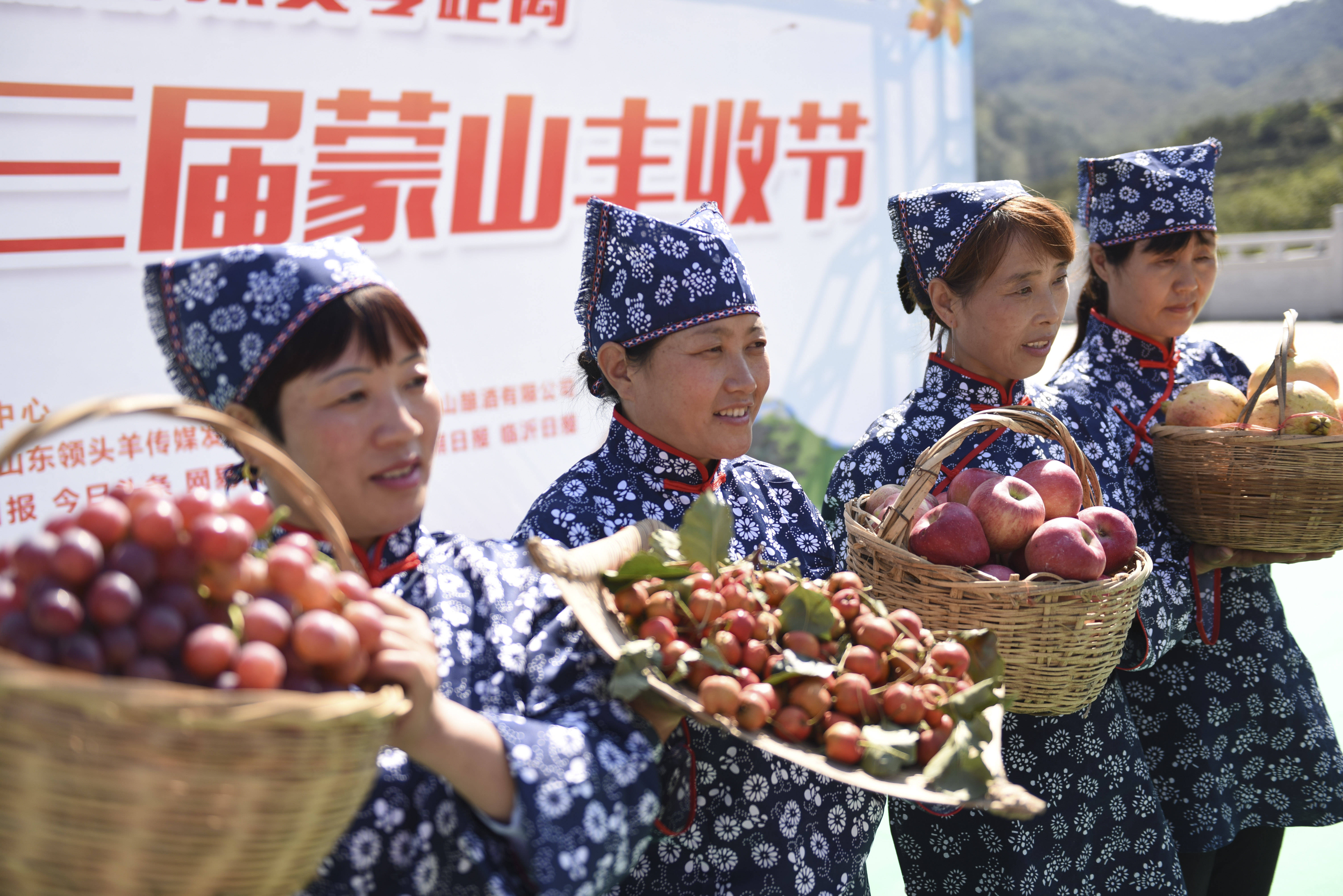 活动|山东临沂：沂蒙山上庆丰收