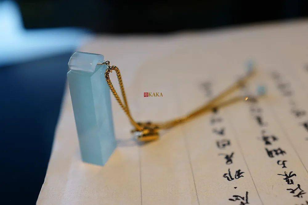 印章|适合文雅姑娘的，清澈如水纯料印章