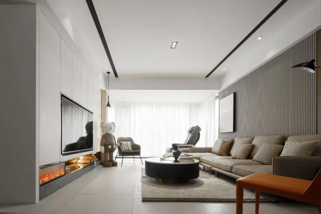 现代主义|KD板+波纹板，诠释现代主义的高级调性 l 名筑设计