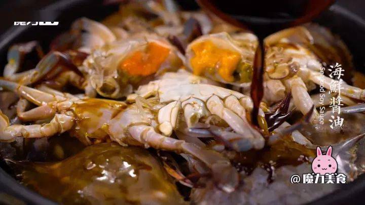 五花肉|怎么少得了螃蟹呢五花肉烧梭子蟹|中秋节快到了