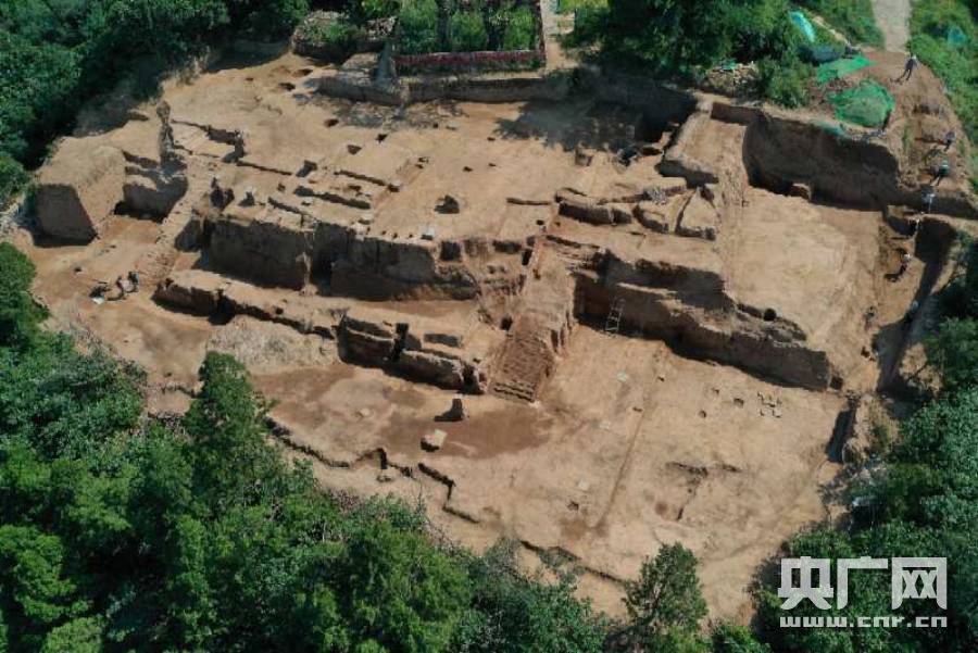 朝元阁|西安临潼华清宫发现保存完整唐代高台建筑遗址朝元阁遗址建筑群