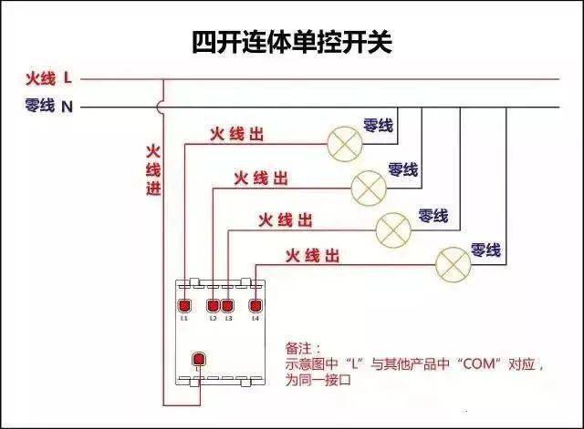 135张图!开关,电机,断路器,电热偶,电表接线图大全!