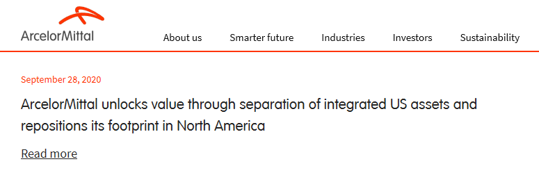 年巨|半年巨亏120亿！全球钢铁巨头放大招：美国”卖子“近百亿！