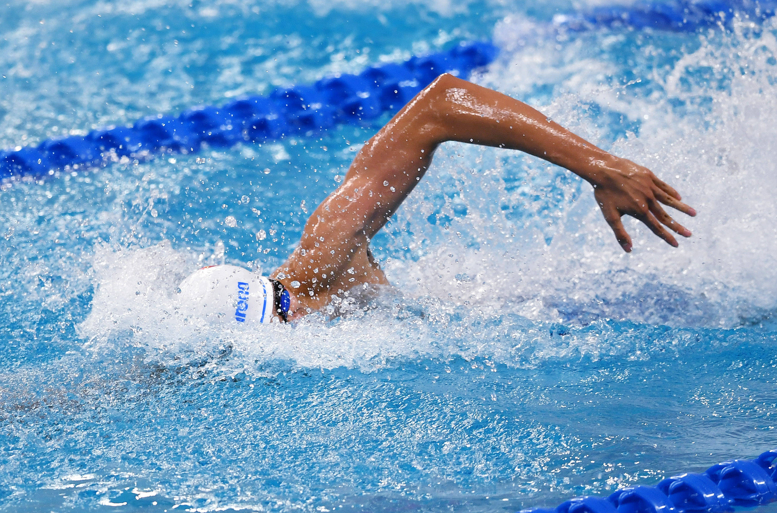 游泳全国冠军赛男子100米自由泳赛况