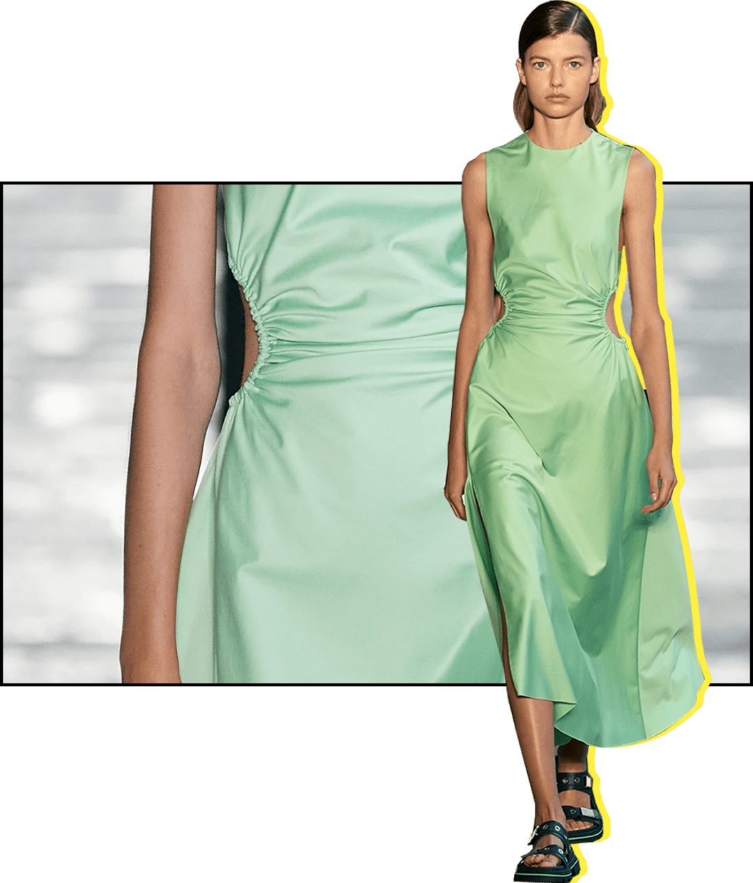 西装|我问一个偶像男星去前女友婚礼穿啥?答:一身荧光绿