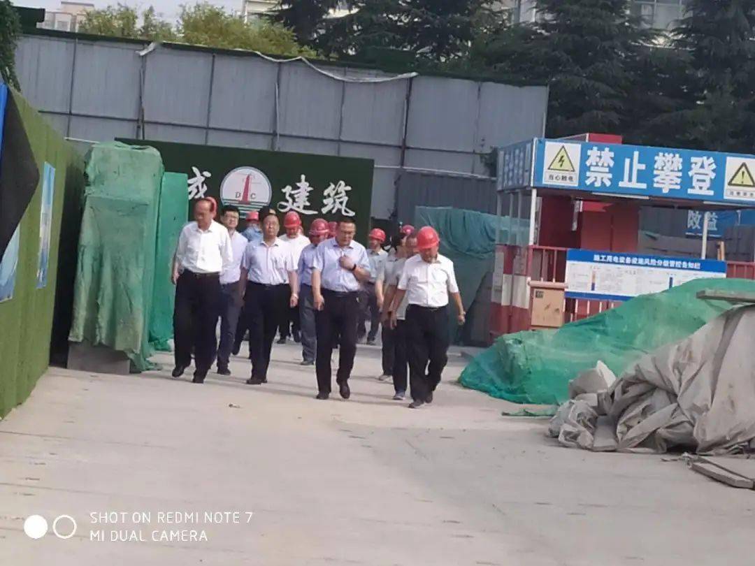 宁阳县副县长现场督导城区大气污染防治工作