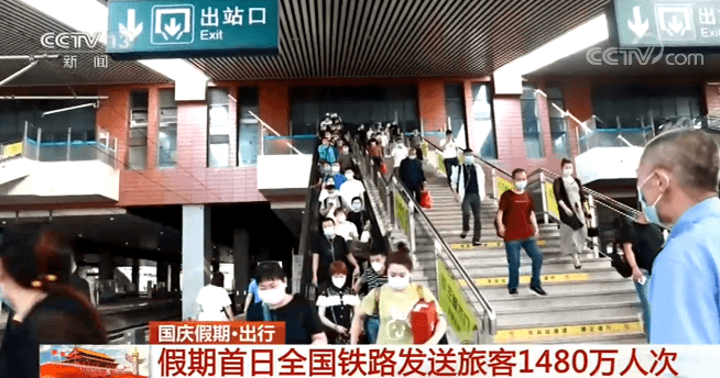 列车|【国庆假期·出行】假期首日全国铁路发送旅客1480万人次