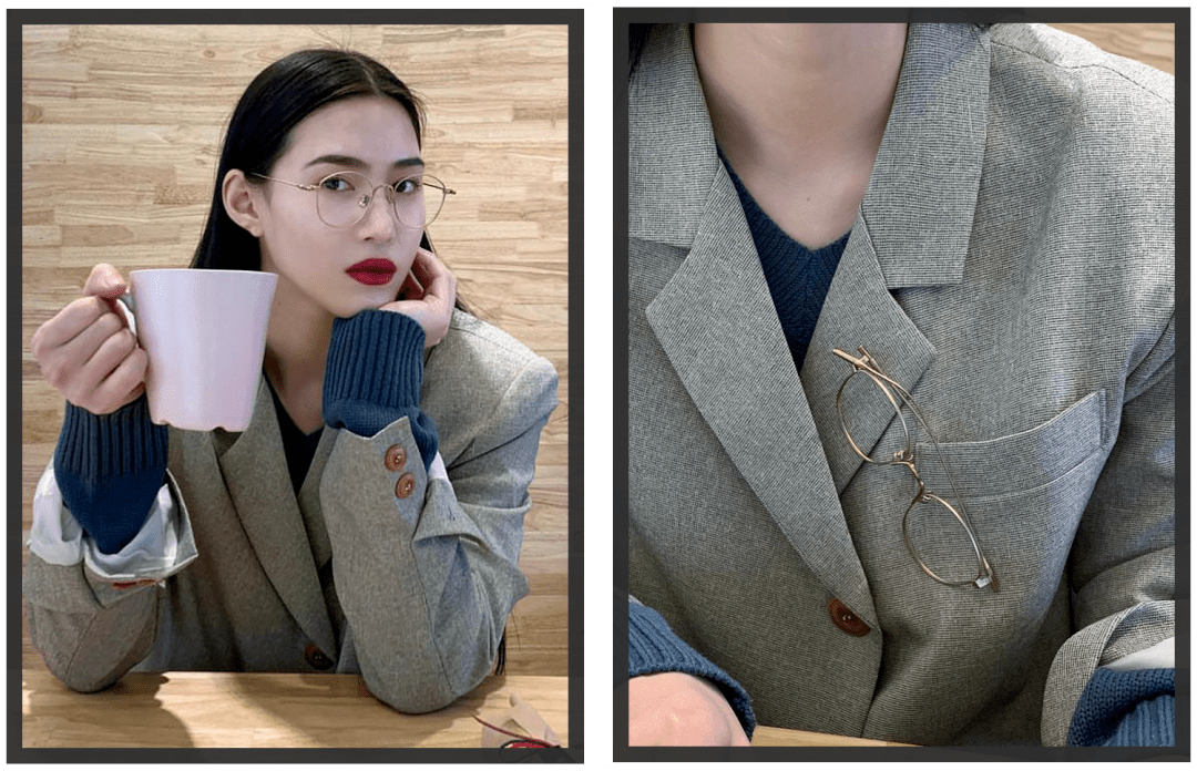 钟楚曦|南韩钟楚曦的「大佬风」穿衣模板，显高显瘦太绝了！