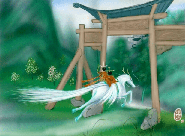 成语白什么郎_成语故事简笔画