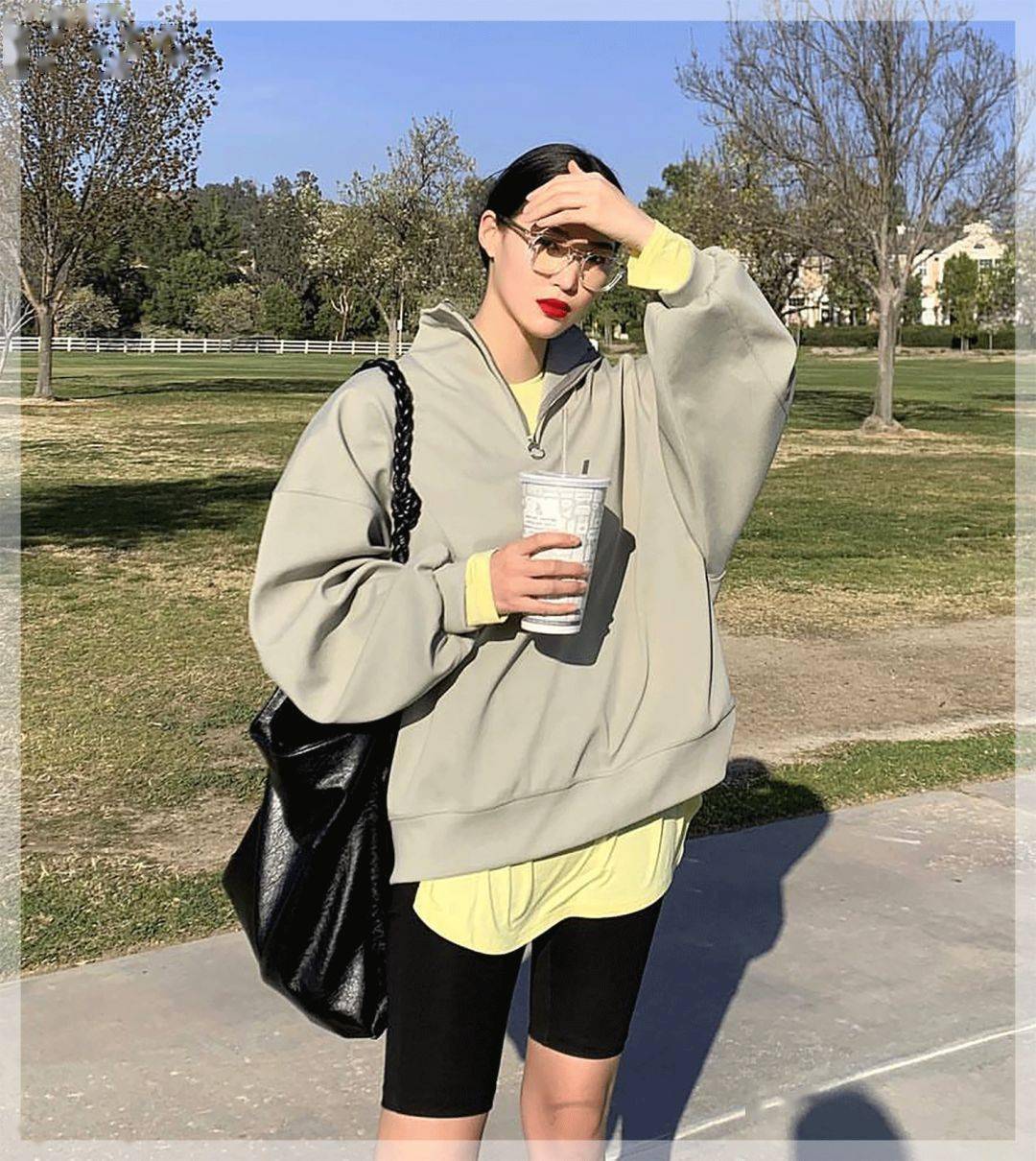 钟楚曦|南韩钟楚曦的「大佬风」穿衣模板，显高显瘦太绝了！