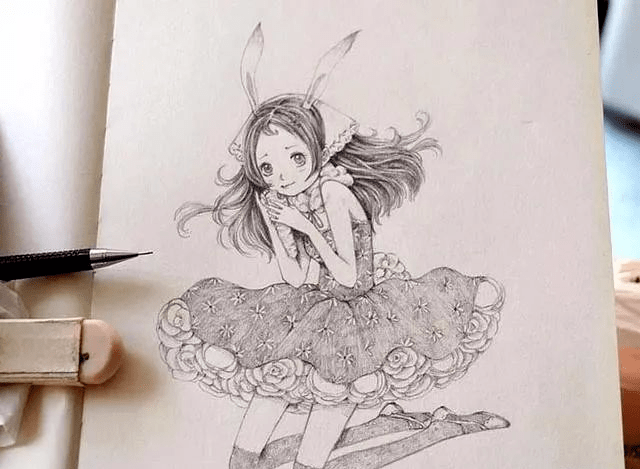 水彩画手绘 |少女心爆棚的水彩插画